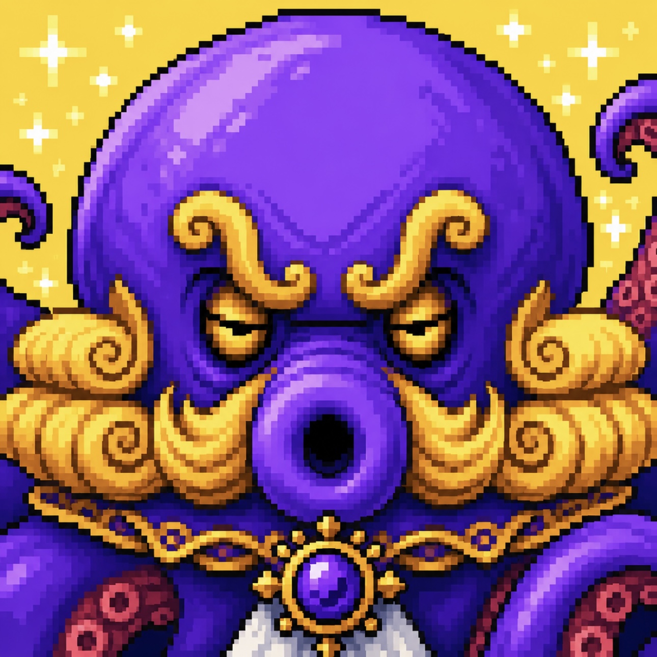 Purple Octopus