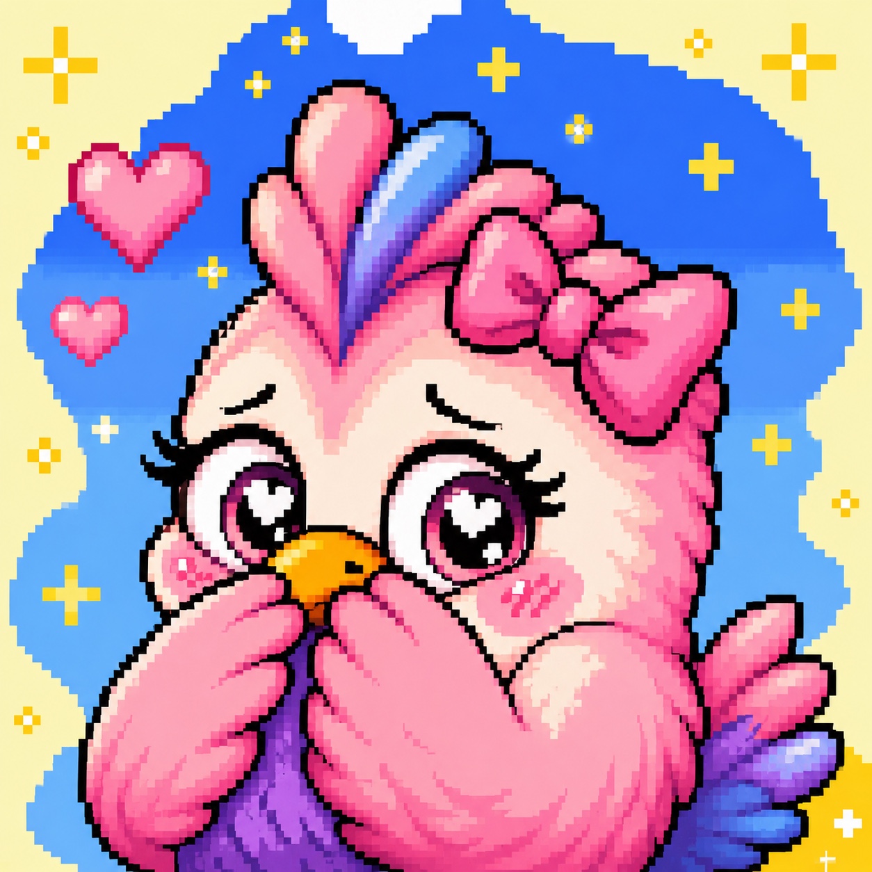 Pink Bird